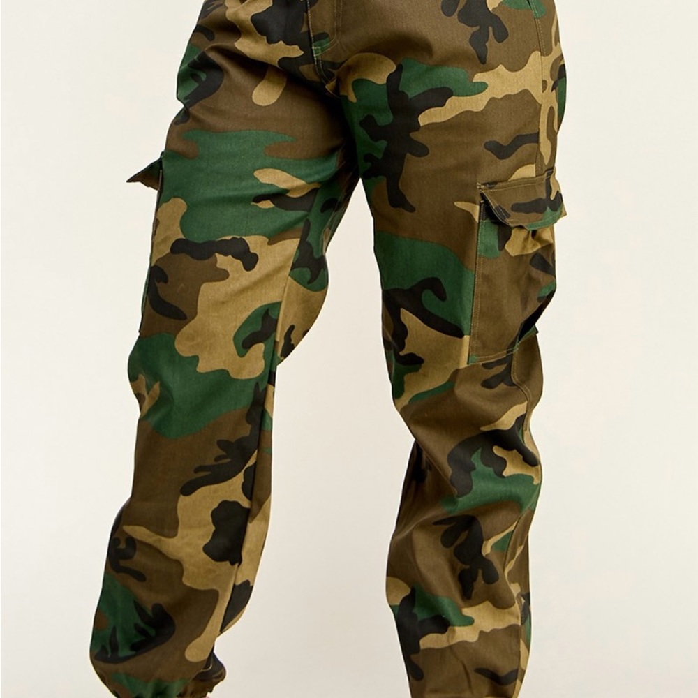 #02 Camo Cargo Joggers - Picture 2 of 6